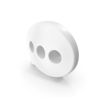 Chat Bubble White PNG & PSD Images
