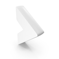 Direction Arrow Web White PNG & PSD Images