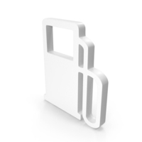 Petrol Pump Logo White PNG & PSD Images