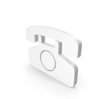 Telephone Call White PNG & PSD Images