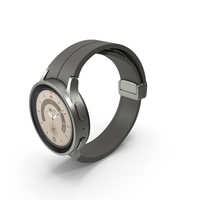 Gray Samsung Galaxy Watch 5 Pro 45mm PNG & PSD Images