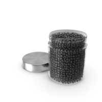 Jar with Black Caviar PNG & PSD Images