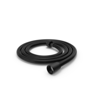 Long Shower Hose Black PNG & PSD Images