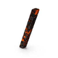 Burnt Backslash Symbol PNG & PSD Images
