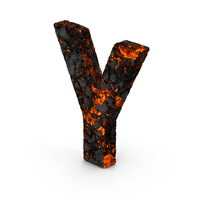 Burnt Letter Y PNG & PSD Images