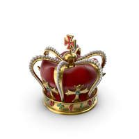 Golden Royal Crown PNG & PSD Images