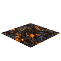 Burnt Center Hill Terrain PNG & PSD Images