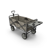 Grey Collapsible Wagon PNG & PSD Images