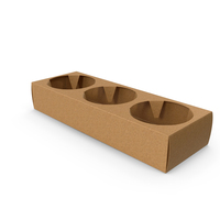 Paper Board Cup Holder PNG & PSD Images