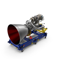 Rocket Engine BE 4 a Cart PNG & PSD Images