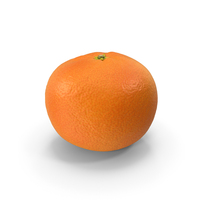 Mandarin with Stalk PNG & PSD Images