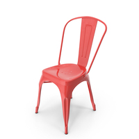 Red Stackable Chair PNG & PSD Images