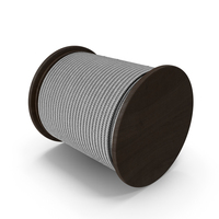 Metal Cable Roll In Cylinder PNG & PSD Images