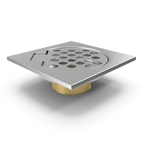 Steel Shower Drain PNG & PSD Images