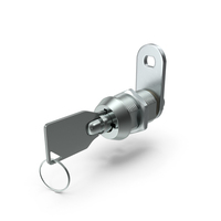 Tubular Lock With Key PNG & PSD Images