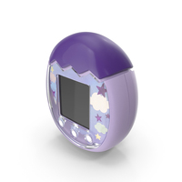 Virtual Tamagotchi Pet Violet PNG & PSD Images