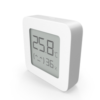 Xiaomi 2 Thermometer Hygrometer Bluetooth PNG & PSD Images