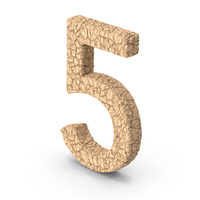 Cracked Mud Number 5 PNG & PSD Images