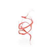 Red Abstract Liquid Splash PNG & PSD Images
