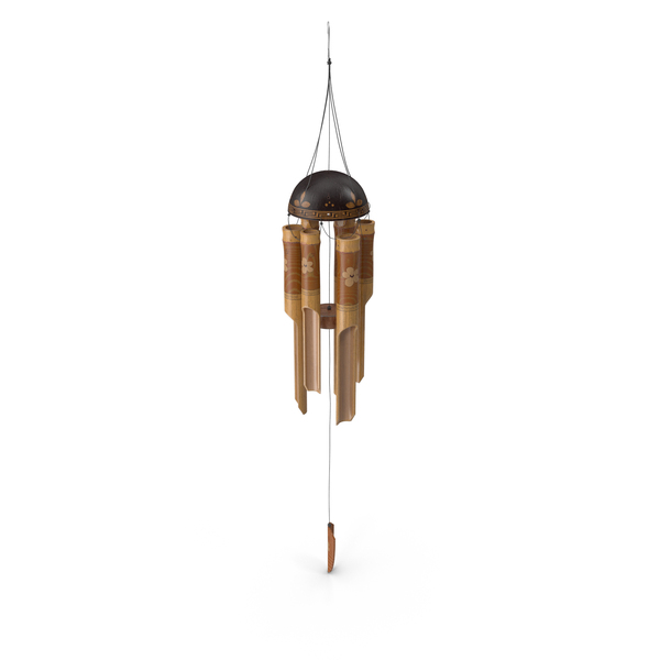 Bamboo Wind Chimes PNG & PSD Images