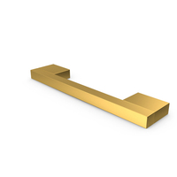 Furniture Handle Gold PNG & PSD Images