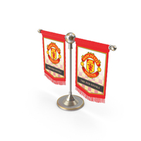 Manchester United Fc Desk Flag PNG & PSD Images