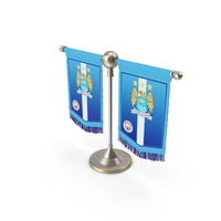 Manchester City Fc Desk Flag PNG & PSD Images