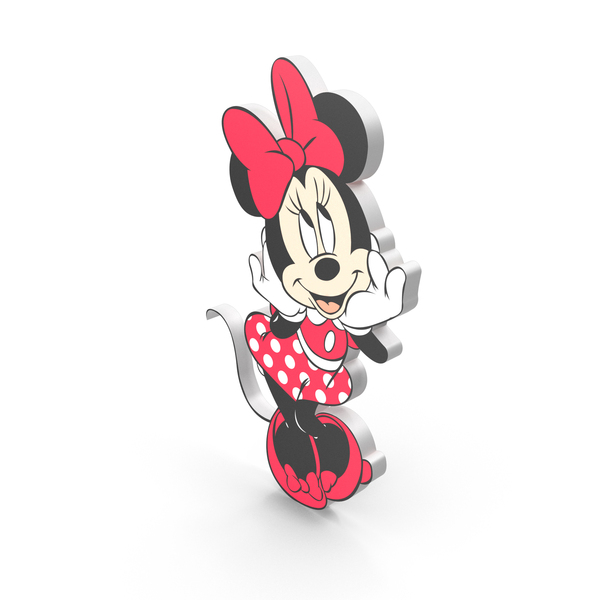 Happy Minnie Mouse Character PNG Images & PSDs for Download