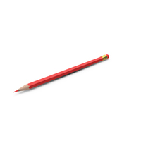 Pencil Red Color PNG & PSD Images