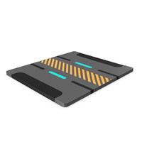 Grey SciFi Tile Panel PNG & PSD Images