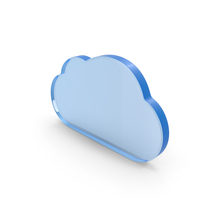 Glass Cloud Icon PNG & PSD Images