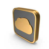 Badge Cloud Icon PNG & PSD Images
