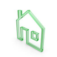 Glass Home Icon PNG & PSD Images