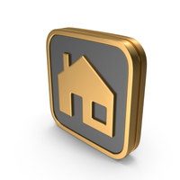 Badge Home Icon PNG & PSD Images