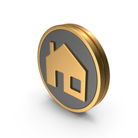 Badge Home Icon PNG & PSD Images