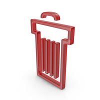 Glass Trash Bin Icon PNG & PSD Images