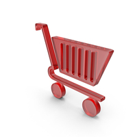 Glass Shopping Cart Icon PNG & PSD Images