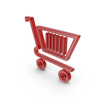 Glass Shopping Cart Icon PNG & PSD Images