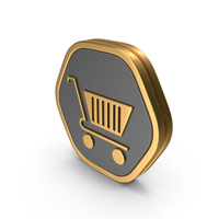 Badge Shopping Cart Icon PNG & PSD Images