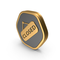 Badge Closed Icon PNG & PSD Images