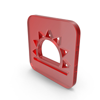 Glass Sun Icon PNG & PSD Images