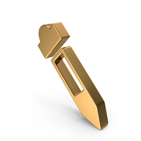 Gold Eyedropper Icon PNG & PSD Images