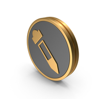 Badge Eyedropper Icon PNG & PSD Images