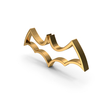 Gold Bat Icon PNG & PSD Images