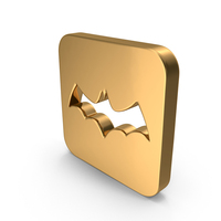 Gold Bat Icon PNG & PSD Images