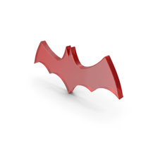 Red Glass Bat Icon PNG & PSD Images