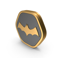 Badge Bat Icon PNG & PSD Images
