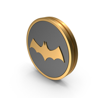 Badge Bat Icon PNG & PSD Images