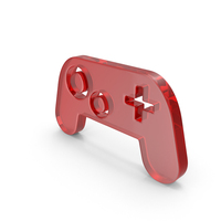 Glass Gamepad Icon PNG & PSD Images