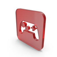 Glass Gamepad Icon PNG & PSD Images